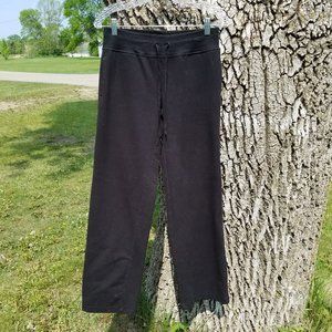 Danskin Now Black Soot Mid-Rise Straight Leg Pants